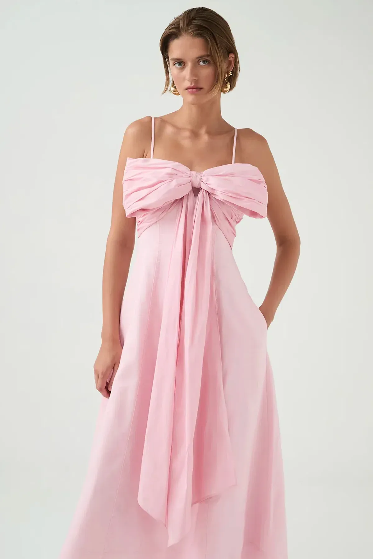 Aje Scarlett Midi Dress Size 6 - Image 1