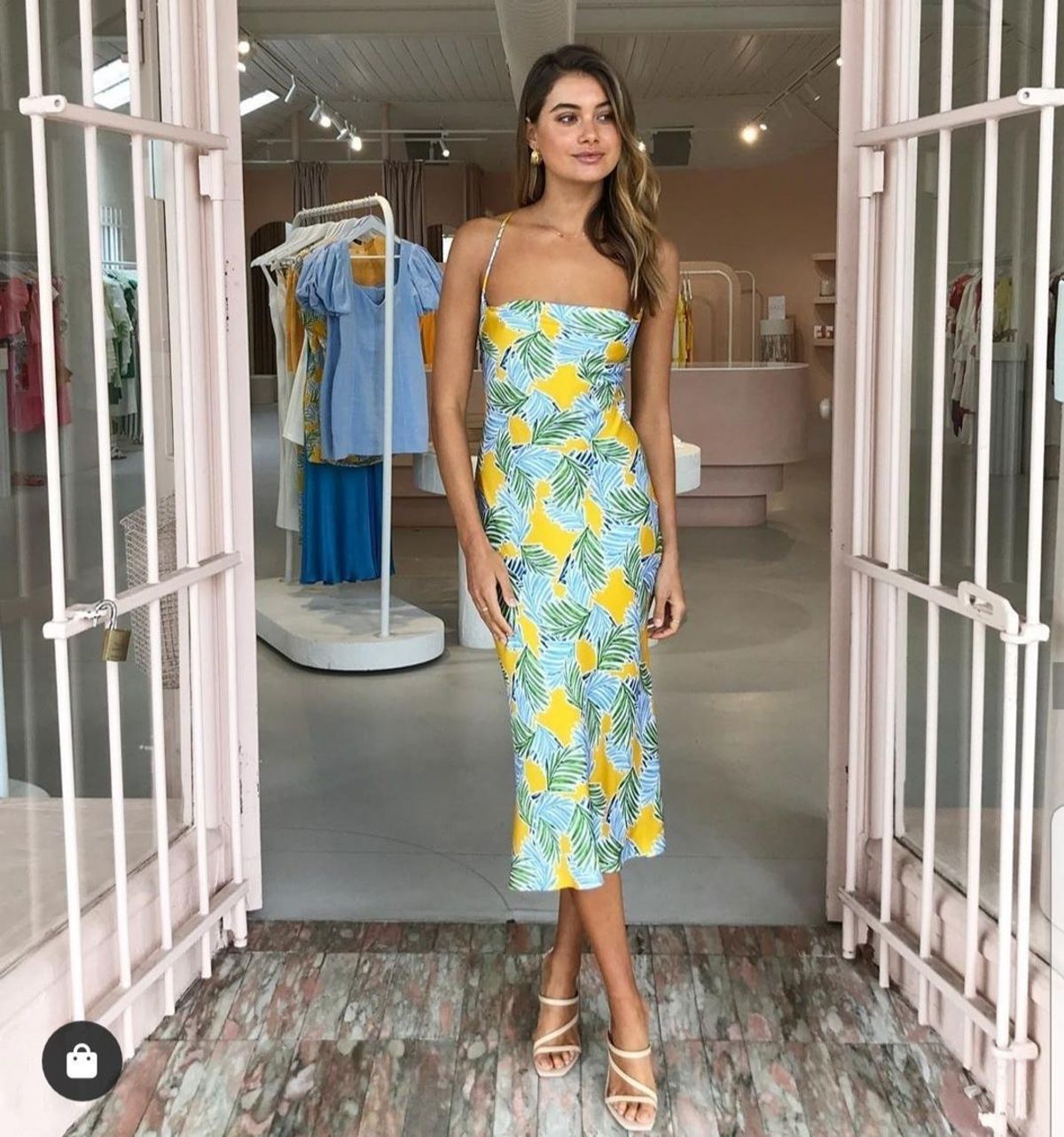 Bec & Bridge Palm Paradise Dress Size 8 for rent on The Volte - main image