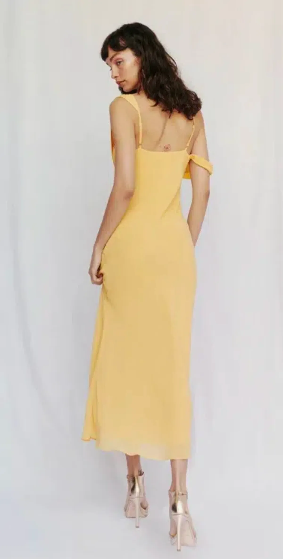 Reformation Reya Dress Size UK 4 - Image 2