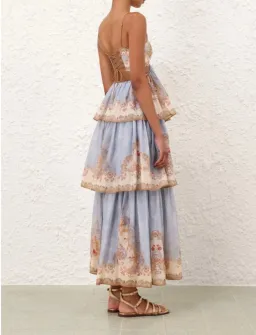 ZIMMERMANN DAYLIGHT TIERED MAXI DRESS 10 for rent on The Volte - image 4