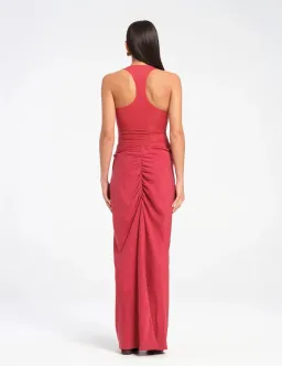Benni Jade Maxi Dress Red Size 8 for rent on The Volte - image 4