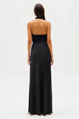 Misha Celine Maxi Dress in Black for rent on The Volte - image 2