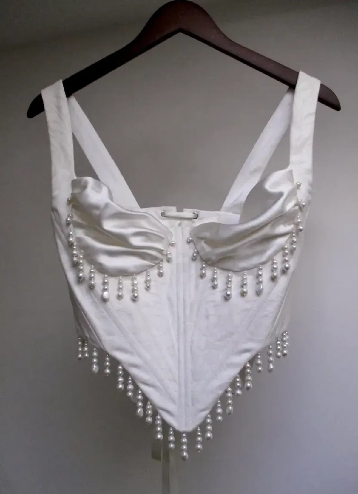 Immoral London Bridal Corset size 8 for rent on The Volte - main image