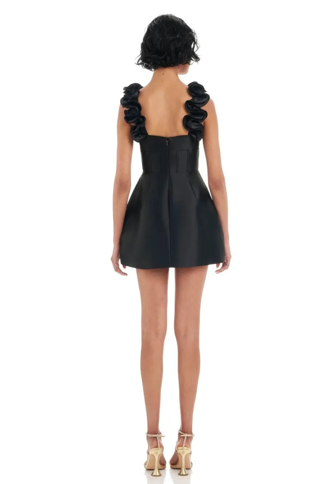 ELIYA THE LABEL TARIA DRESS | BLACK XS for rent on The Volte - main image