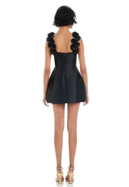 ELIYA THE LABEL TARIA DRESS | BLACK XS for rent on The Volte - image 2