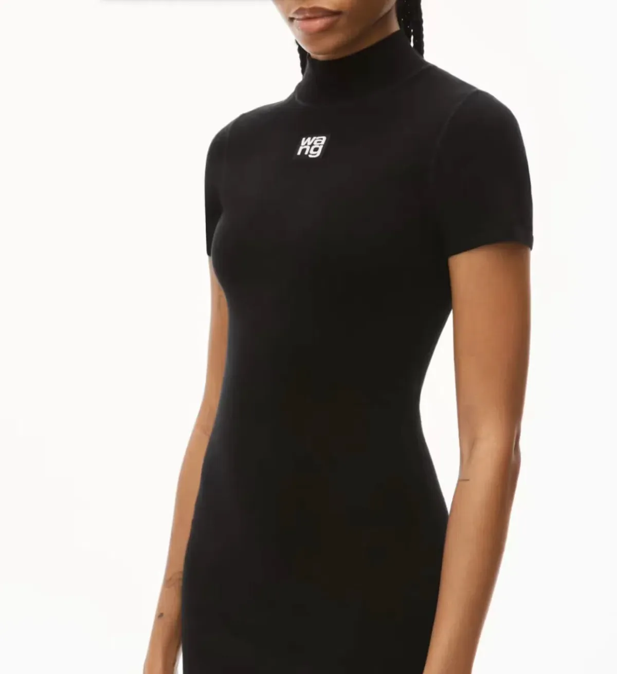 Alexander Wang Black Mini Dress - Image 4