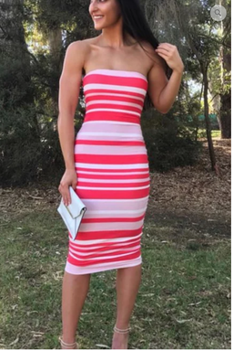 Kookai 'Bay Stripe' Dress size 1 for rent on The Volte - image 1
