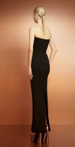 The Zuri Maxi Dress in Bright Green and Black for rent on The Volte - image 3