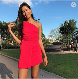 Kookai 'GiGi' Dress red size 10 for rent on The Volte - image 1