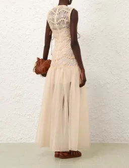 Zimmermann Illuminate Macramè Maxi Dress for rent on The Volte - image 4