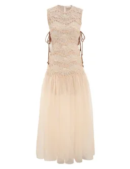 Zimmermann Illuminate Macramè Maxi Dress for rent on The Volte - image 2