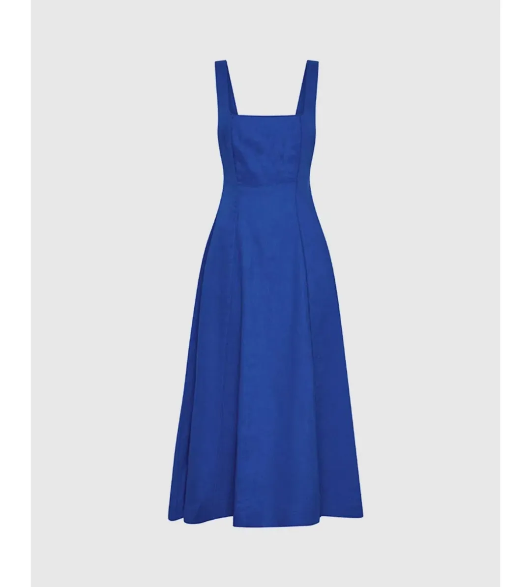 Kivari Elise Midi Dress Cobalt Size AU 10 for rent on The Volte - main image