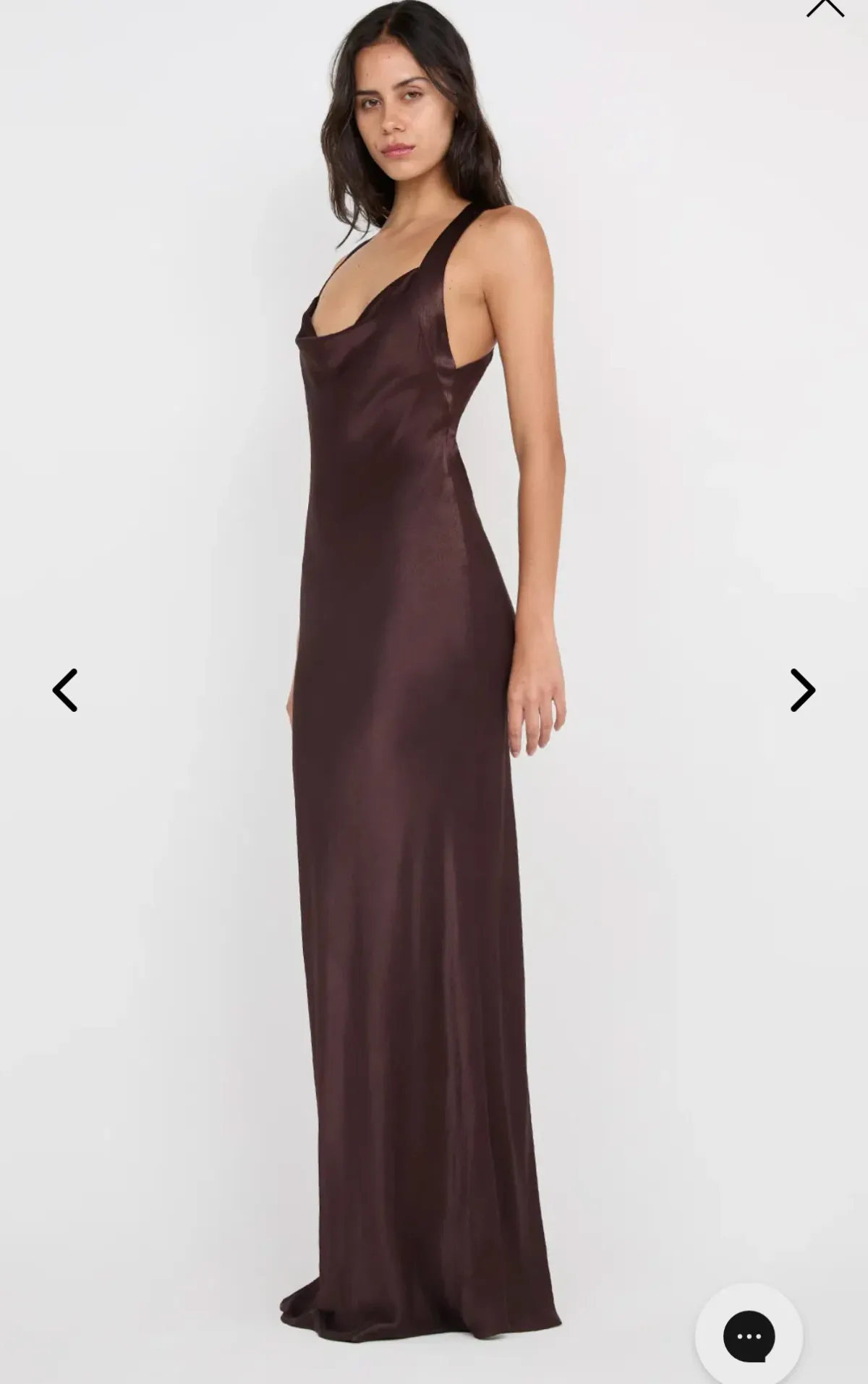 Bec & Bridge Gia Halter Maxi Dress brown size 6 - Image 1