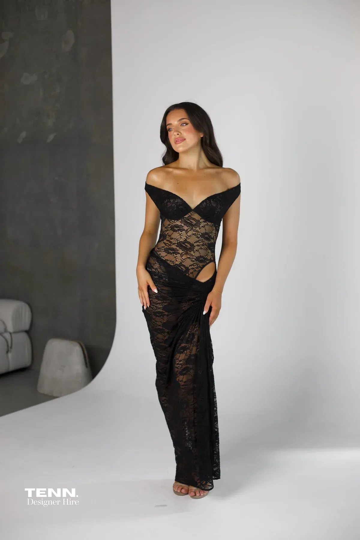Natalie Rolt Aubrey in black size 0/ AU 6 - Image 1