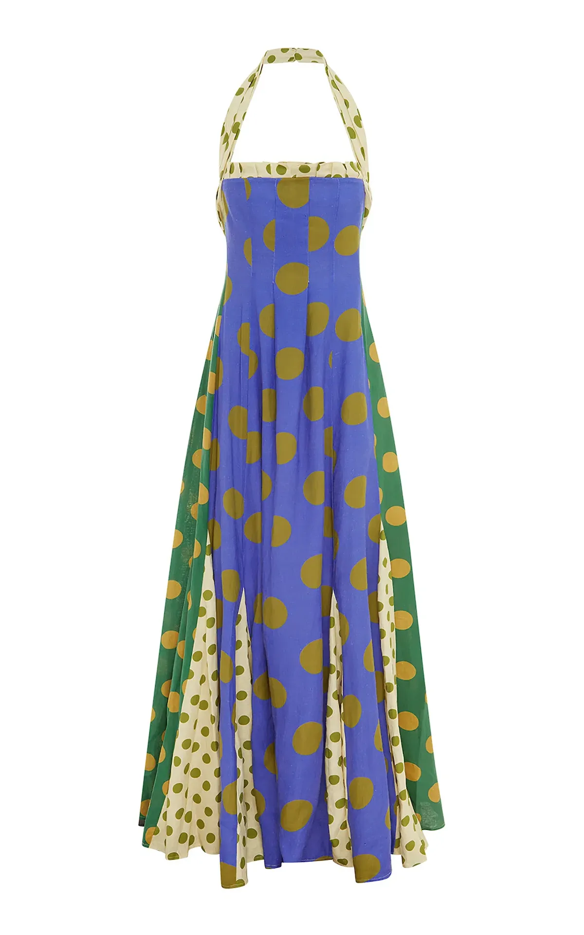 Alemais Dione Halter Midi Dress in Multi Size 10 - Image 2