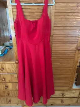 Odd Muse - Ultimate Muse High Waist Square Neck Midi Dress - XXL for rent on The Volte - image 3