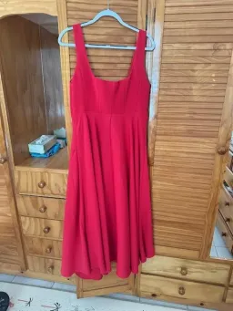 Odd Muse - Ultimate Muse High Waist Square Neck Midi Dress - XXL for rent on The Volte - image 4