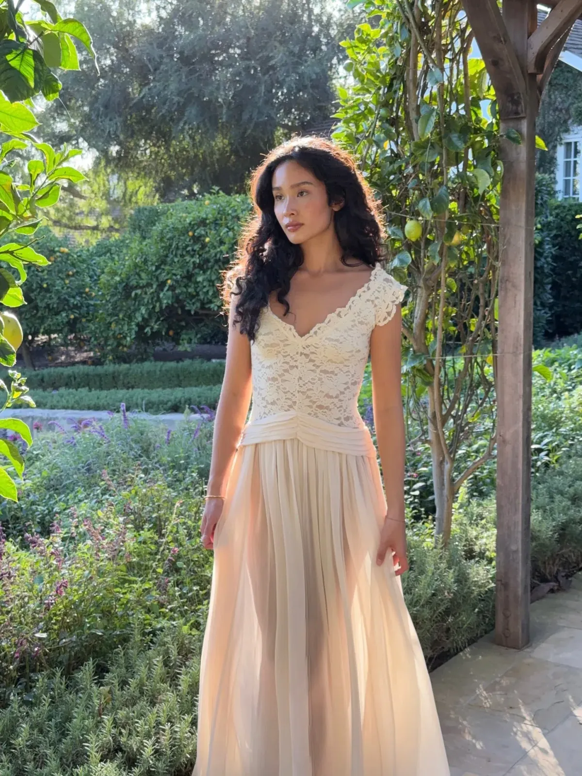 Arcina Ori ARABELLA DRESS CREAM Size XS - Image 2
