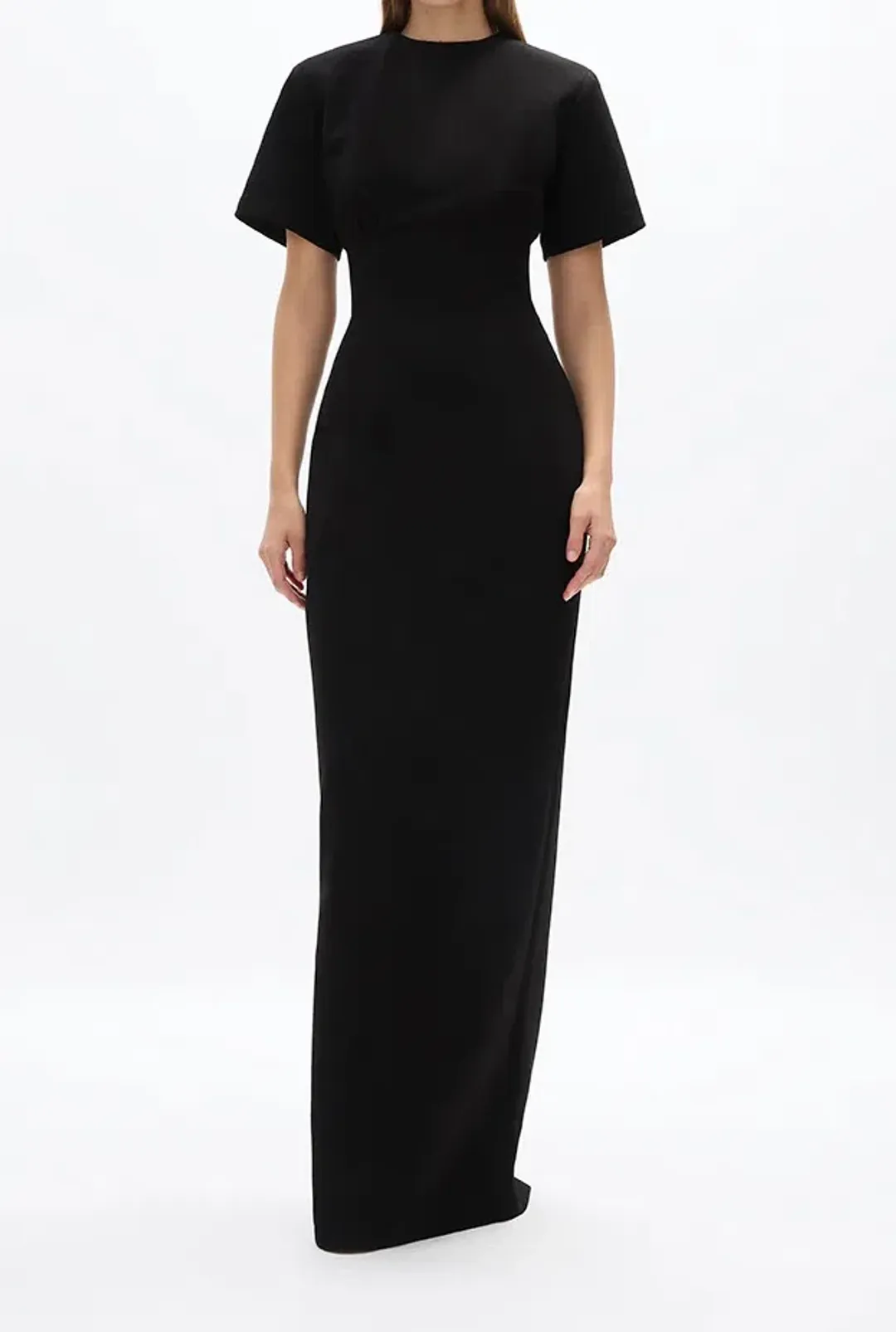 Rachel Gilbert Dover Maxi Gown Black Size 10 for rent on The Volte - main image