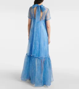 Staud Calluna Floral Organza Maxi Dress for rent on The Volte - image 3
