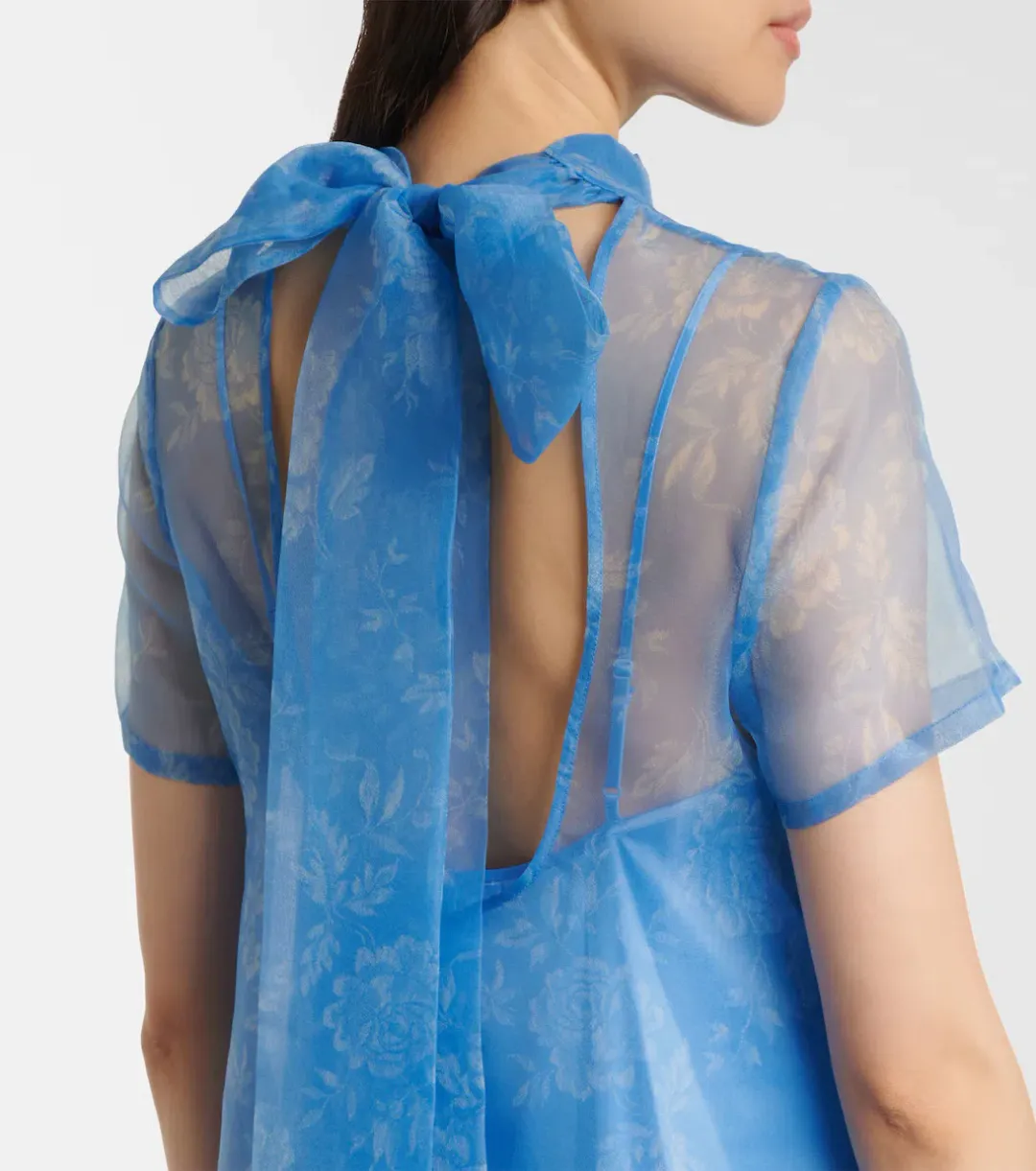 Staud Calluna Floral Organza Maxi Dress for rent on The Volte - main image