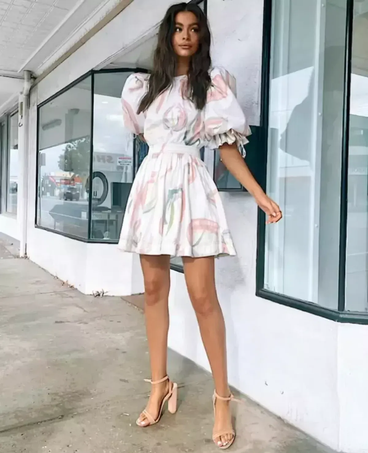 Aje Imprint Floral Mini Dress Size AU 6 / XS - Image 4
