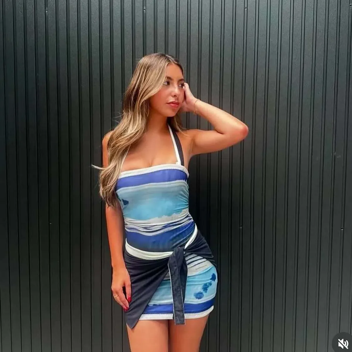 Sir the Label Breeze Mini Dress - Image 1