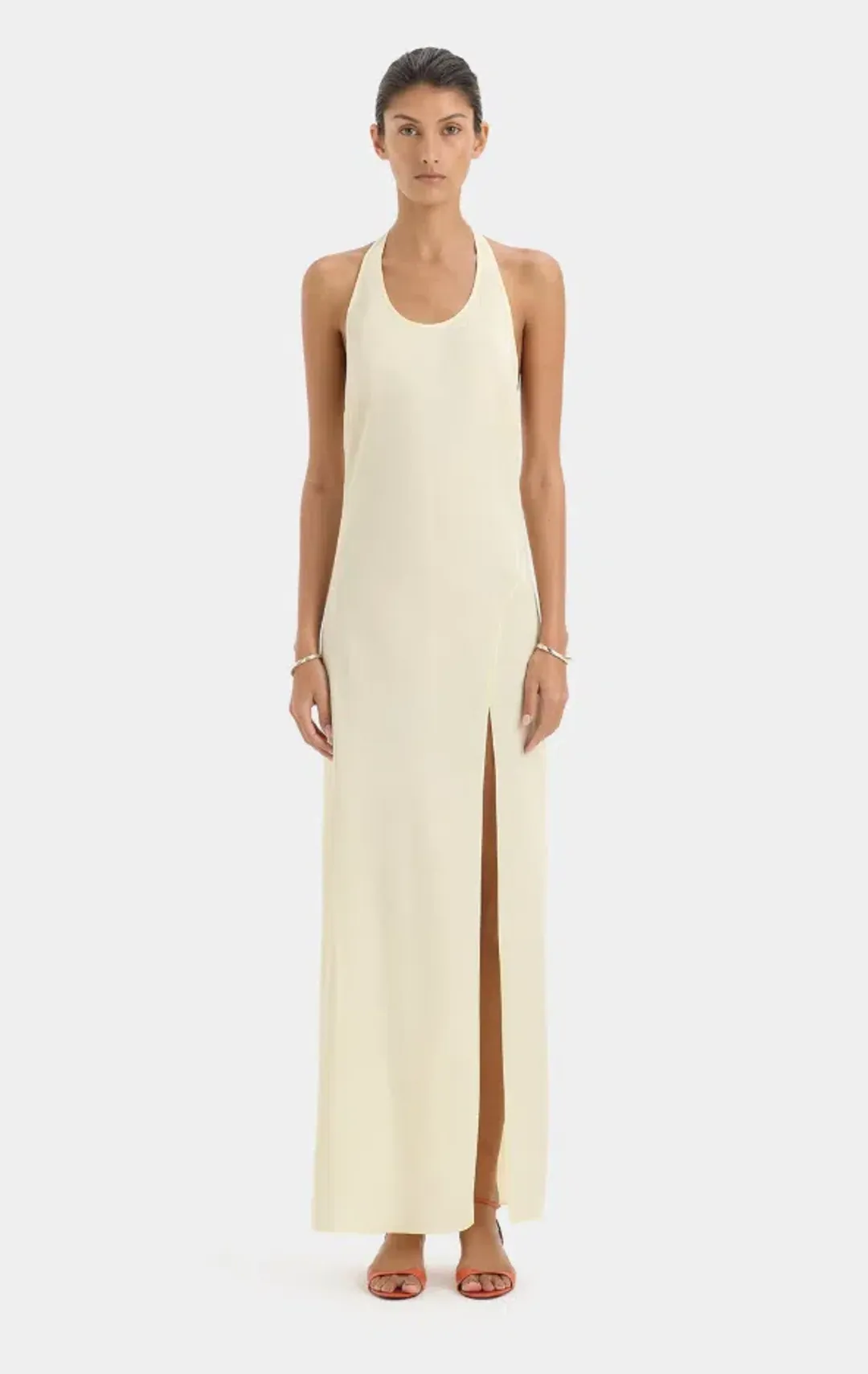 Sir the Label Strobe Gown Butter Size 1 for rent on The Volte - main image
