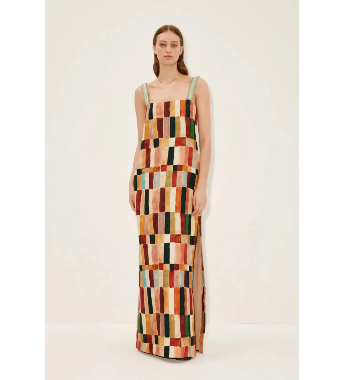 Alemais Marjorelle Midi Dress in Print Size AU8 for rent on The Volte - main image