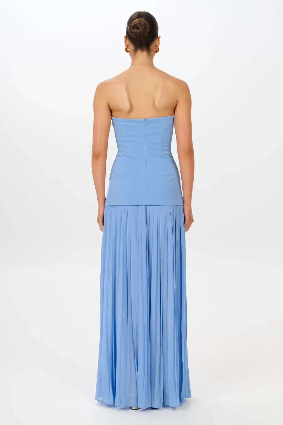 She is Olla / Jefrei Sei Nicolette Dress in Cornflower Sz S for rent on The Volte - main image