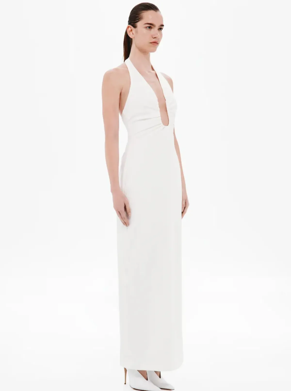 Misha The Alusia Dress in Ivory Sz XS - Image 3