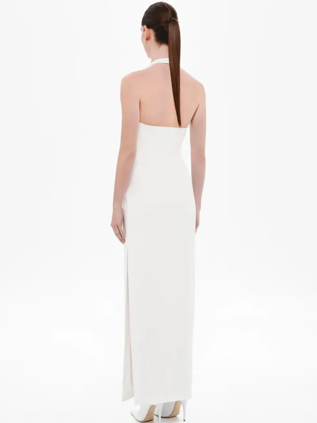 Misha The Alusia Dress in Ivory Sz XS for rent on The Volte - main image