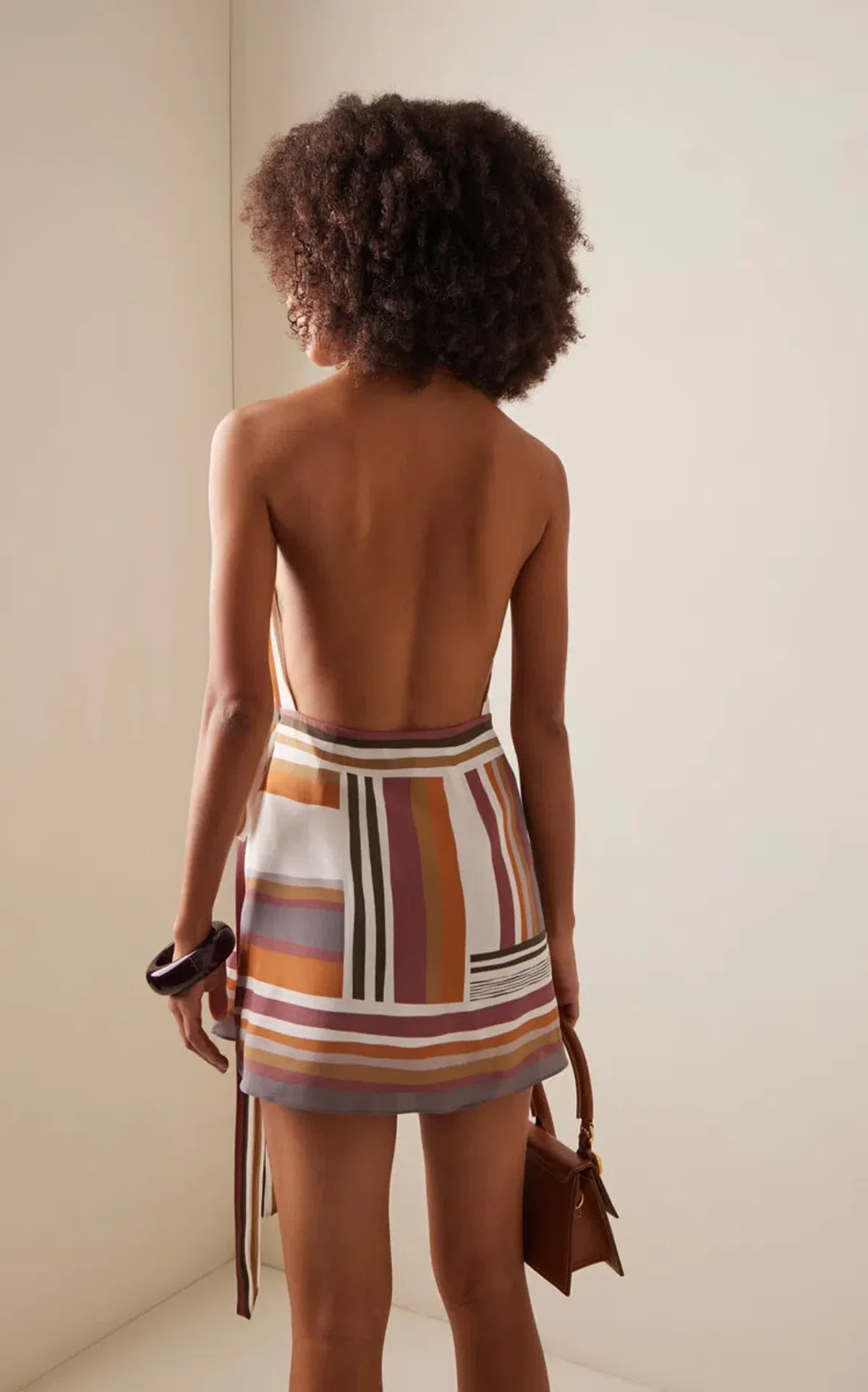 Sir The Label Caprera Wrap Halter Mini Dress Size 3 / AU 12 - Image 2