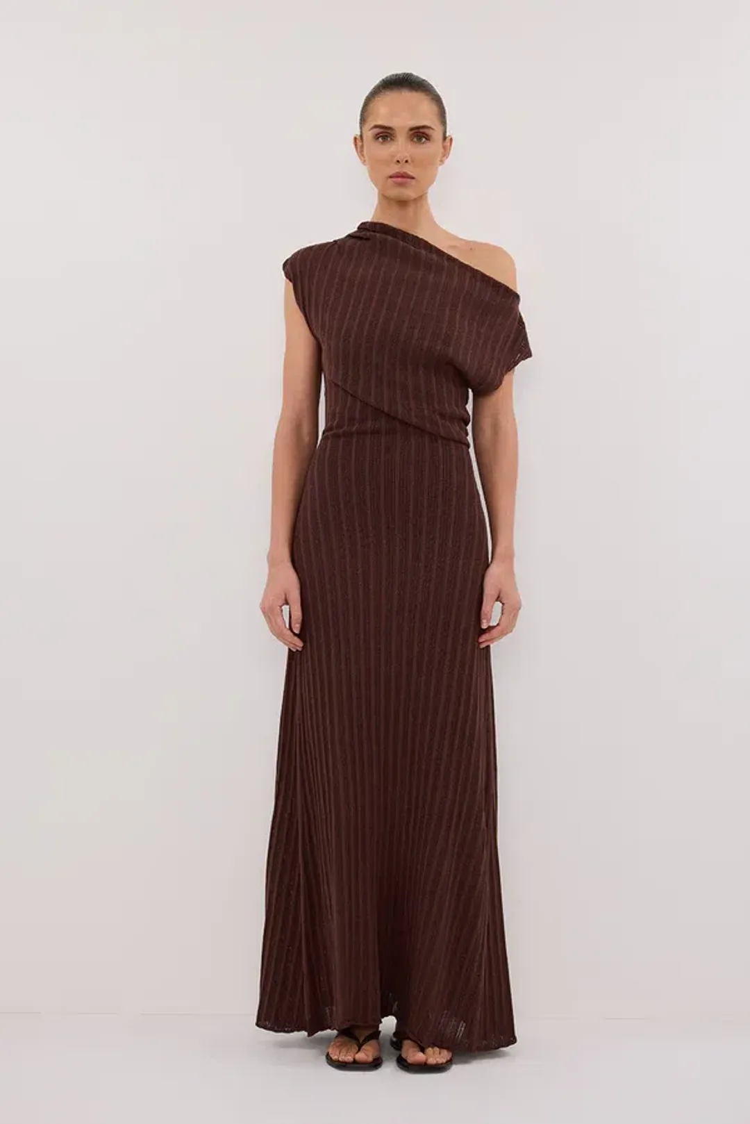 Dissh Bowie Walnut Knit Maxi Dress - M for rent on The Volte - main image