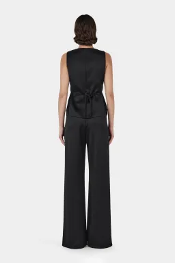 Hansen And Gretel Rey Satin Vest Black Size 10 for rent on The Volte - image 3