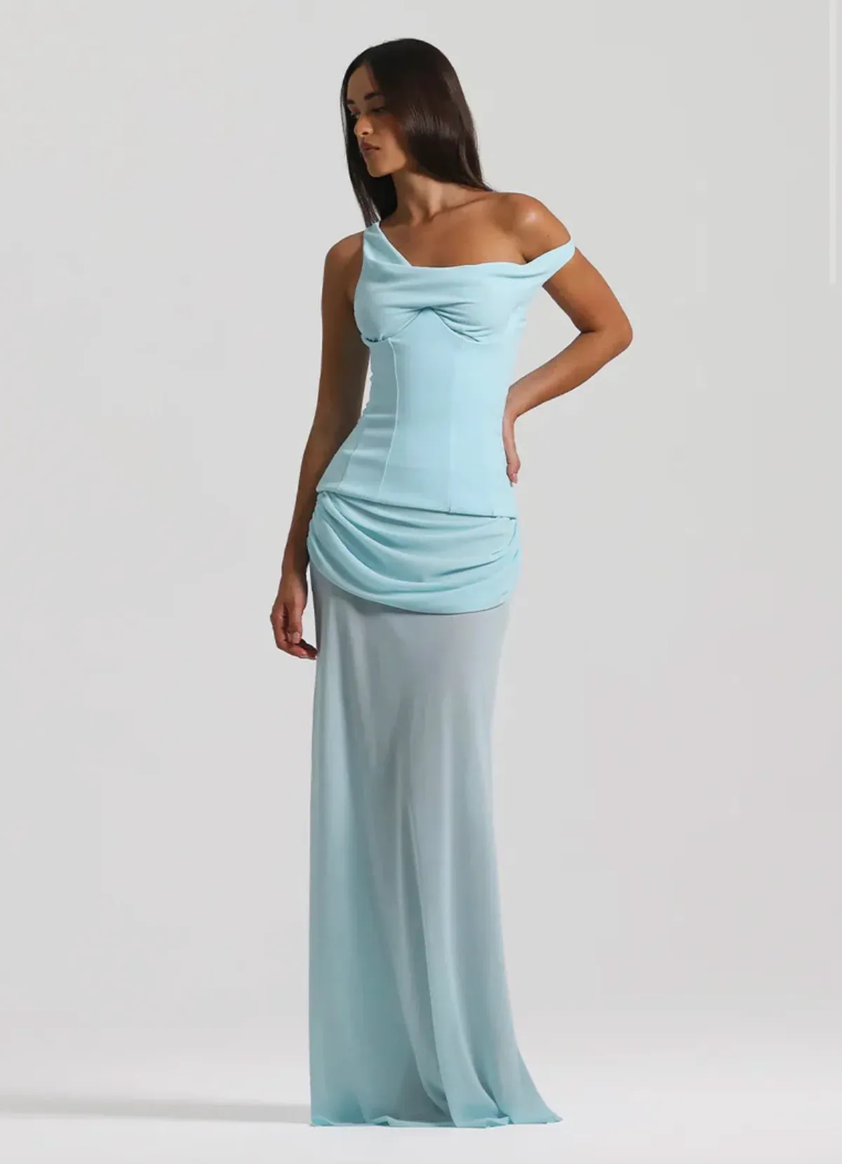 Natalie Rolt Cadence Gown Baby Blue size 6 - Image 2