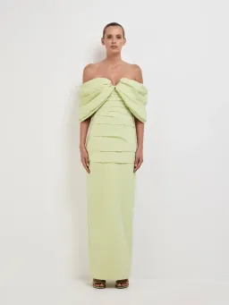 Sheike Camilla Maxi Dress Green Size 10 for rent on The Volte - image 1