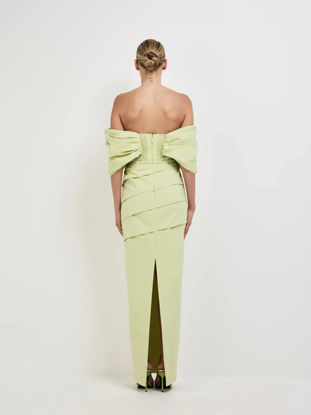 Sheike Camilla Maxi Dress Green Size 10 - Image 3