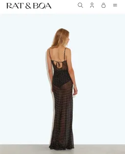 Rat & Boa Gisele Maxi Dress for rent on The Volte - image 3