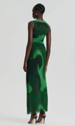 Scanlan Theodore - Italian Watercolour Print Dress Safari for rent on The Volte - image 4