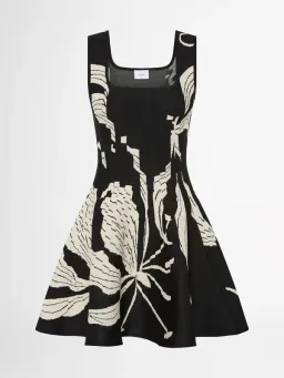 Sheike Lotus Flower Knit Dress for rent on The Volte - image 4