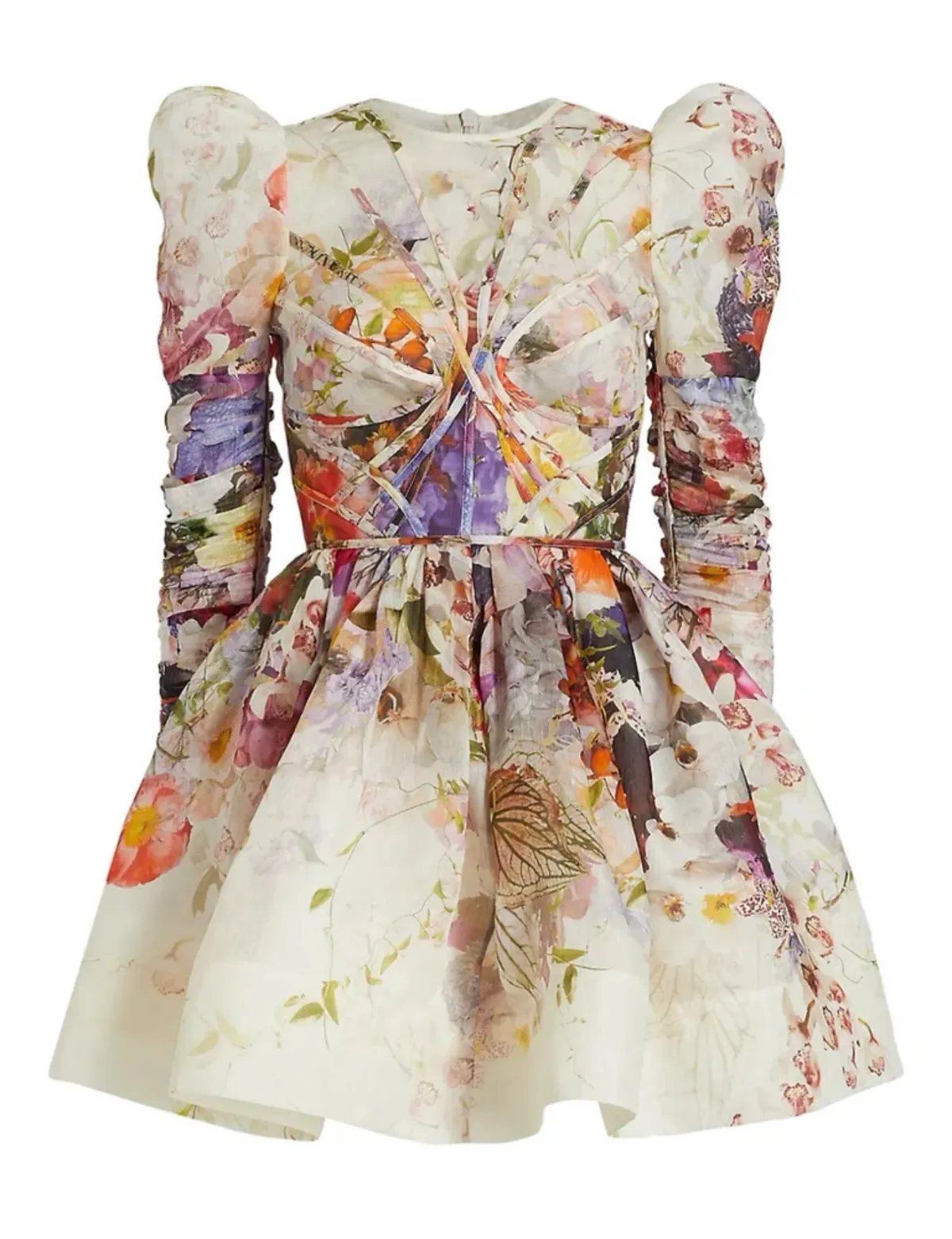 Zimmermann - Prima Paneled Mini Floral Dress - Image 6