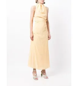 Rachel Gilbert Archie Sleeveless Dress in Yellow Size 4/AU14 for rent on The Volte - image 2