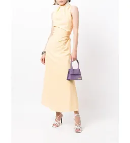 Rachel Gilbert Archie Sleeveless Dress in Yellow Size 4/AU14 for rent on The Volte - image 1