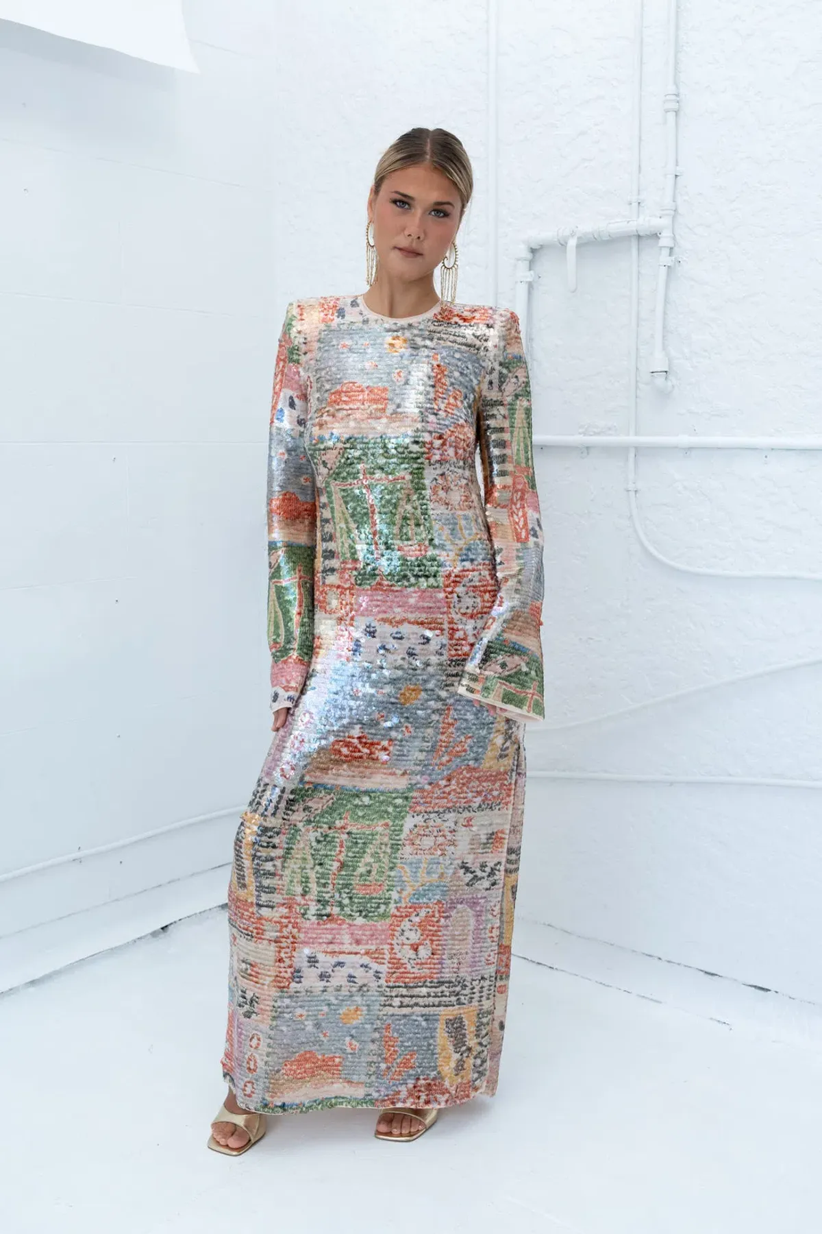 Alemais Lumira Sequin Gown- 8 - Image 1