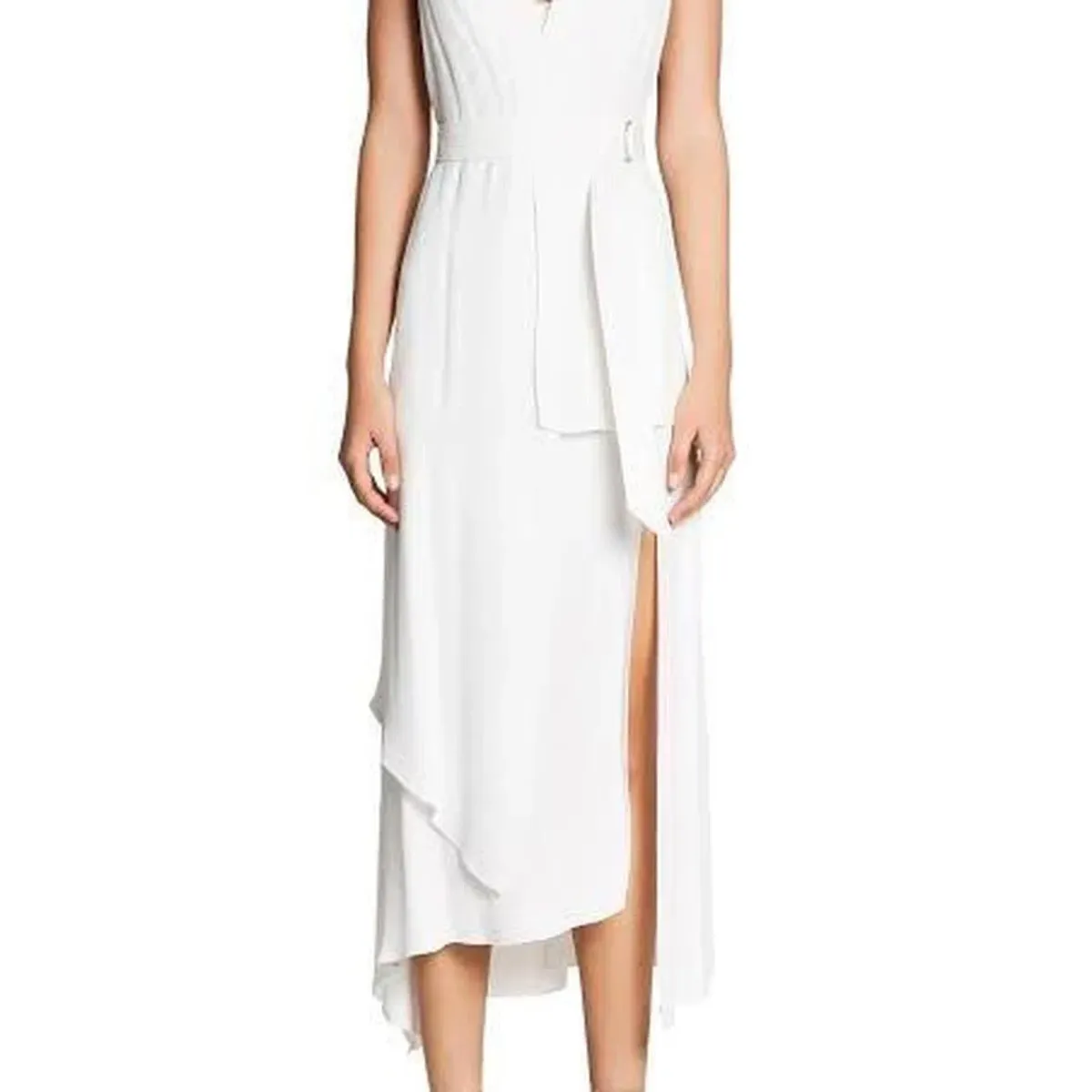 Manning Cartell New Order Midi Dress in White AU10 - Image 1
