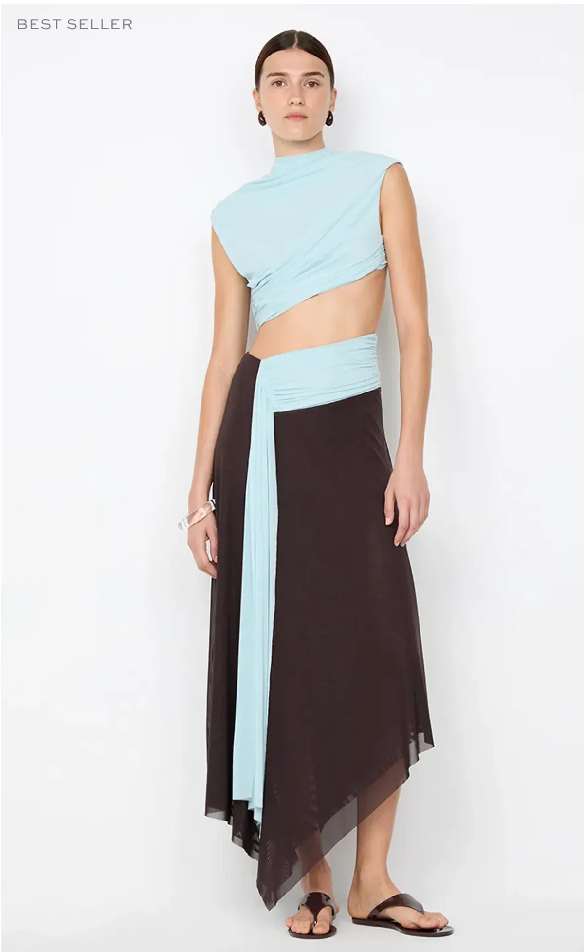 Bec and Bridge CONNI ASYM MIDI DRESS - Image 1