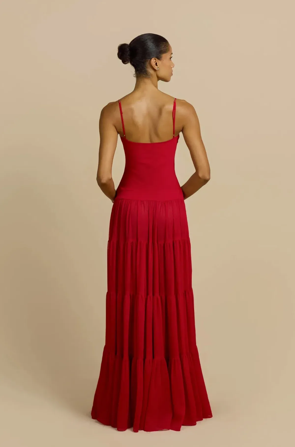 DELPHINA DRESS RED: Arcina Ori - Image 2