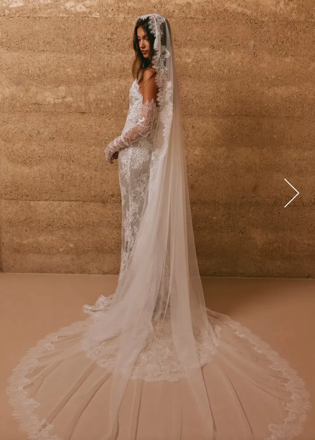 Grace Loves Lace Ophelia Wedding Veil - Image 2
