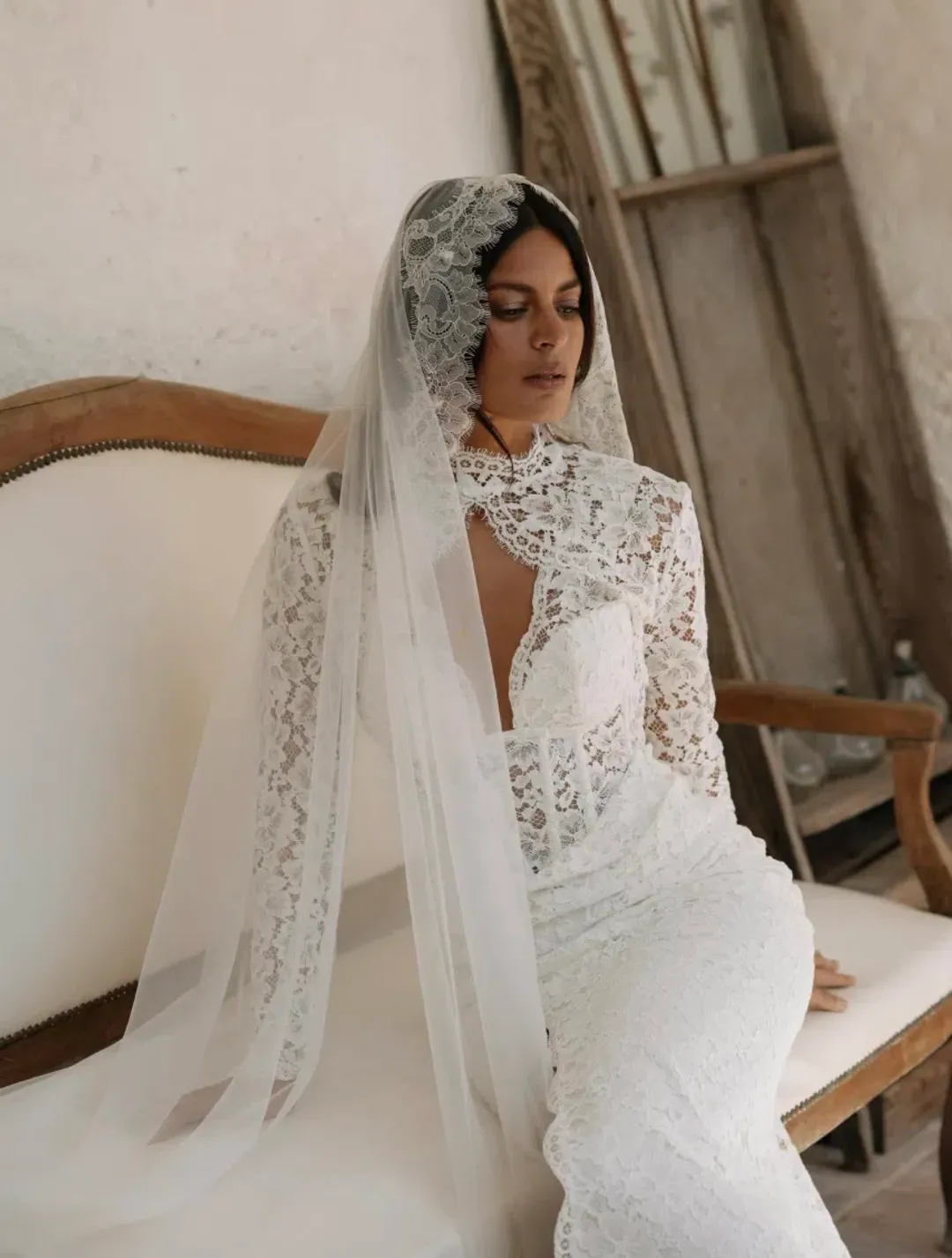 Grace Loves Lace Ophelia Wedding Veil for rent on The Volte - main image